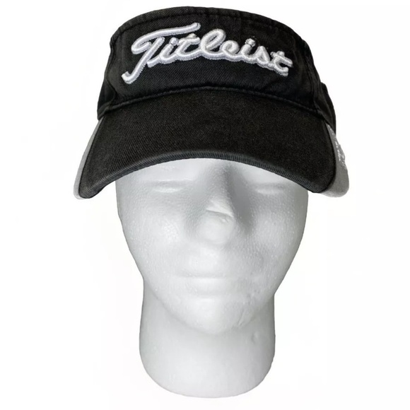Titleist Golf Embroidered Logo Adjustable Visor Hat - Picture 1 of 7